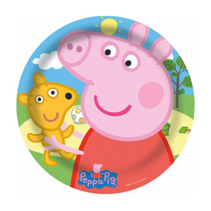 Piatto Piano Peppa Pig Melamina Pz.1 Cm.20 main product photo