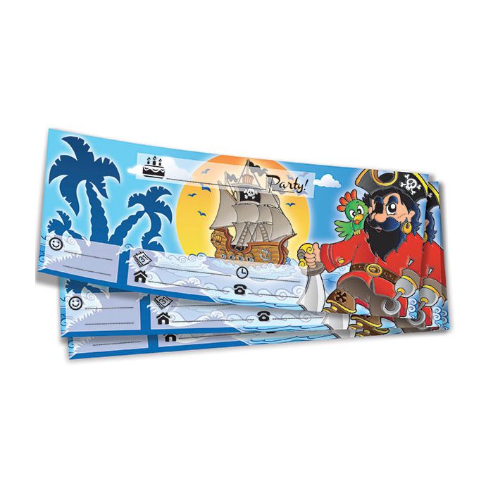 Inviti Pirati Pz.20 Cm.20 X Cm.7.5 main product photo