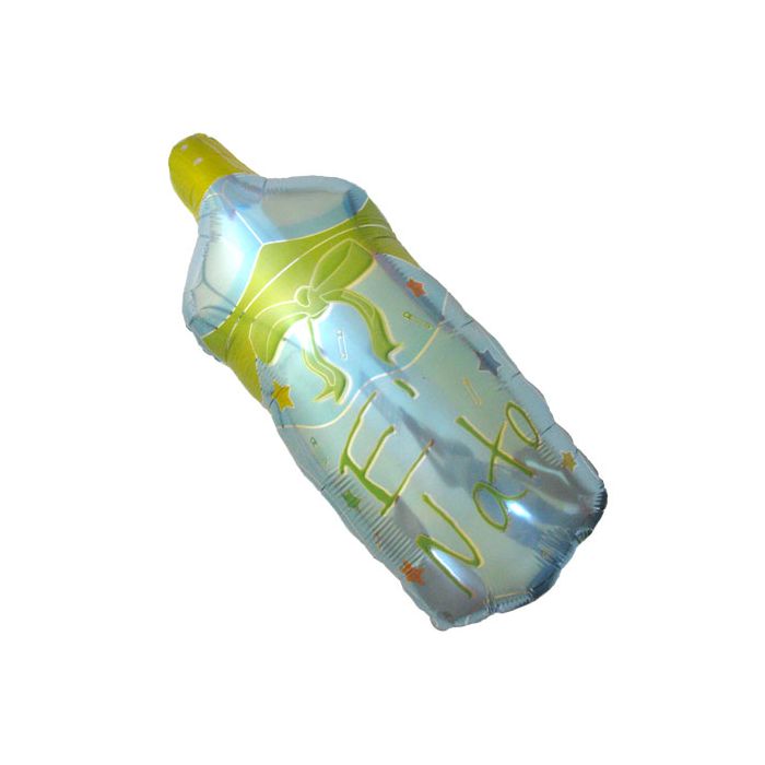 Palloncino Biberon E' Nato Pz.1 Mylar Sagomato Cm.33 X 79 main product photo