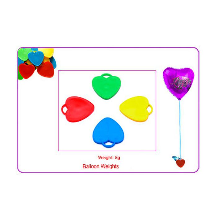 Pesetto forma cuore pz. 100 gr.8 assortiti nei colori main product photo