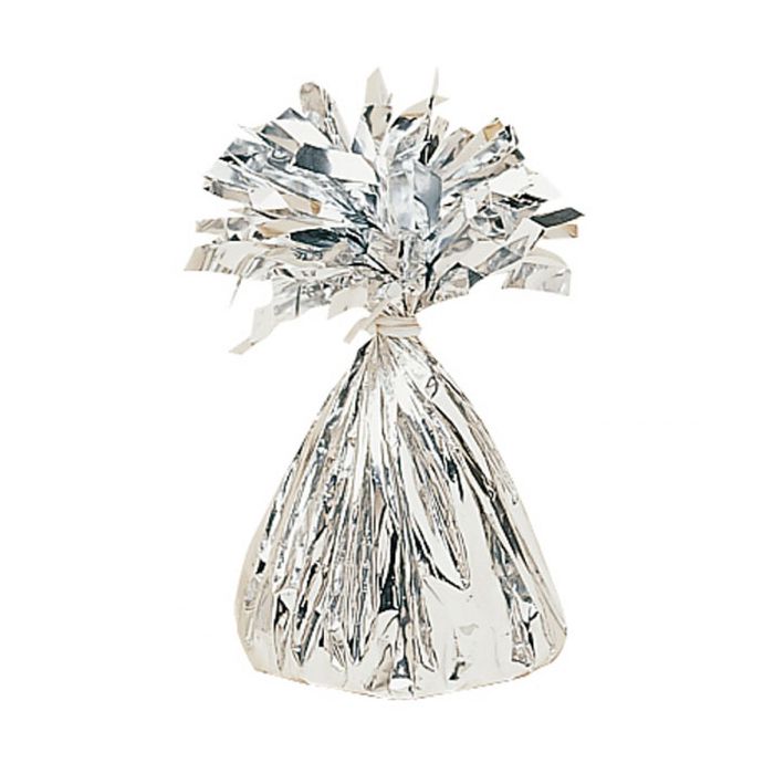 Pesetto ciuffo argento pz. 1 cm.6 x cm.11 gr.170 main product photo
