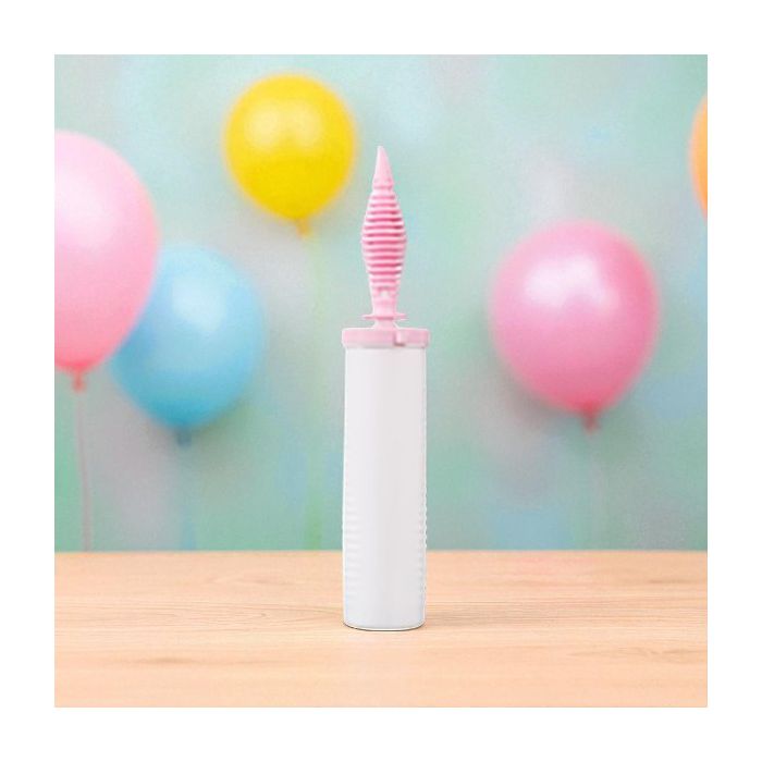 Pompa manuale a doppia azione bianca e rosa pz. 1 main product photo