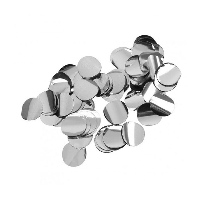 Coriandoli metallizzati argento 15 gr main product photo