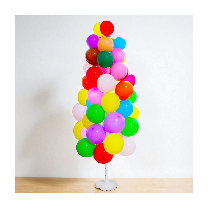 Espositore per palloncini h. 180cm. pz. 1 base in metallo 30x30 cm. main product photo