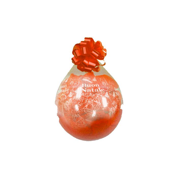 Palloncini Buon Natale (18") Pz.25 Colore Crystal Trasparente 390 Stampa Bianca Cm.50 main product photo
