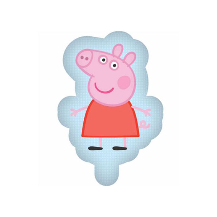 Palloncino Peppa Pig Pz.1 Mylar Sagomato Cm.78 X Cm.51 main product photo