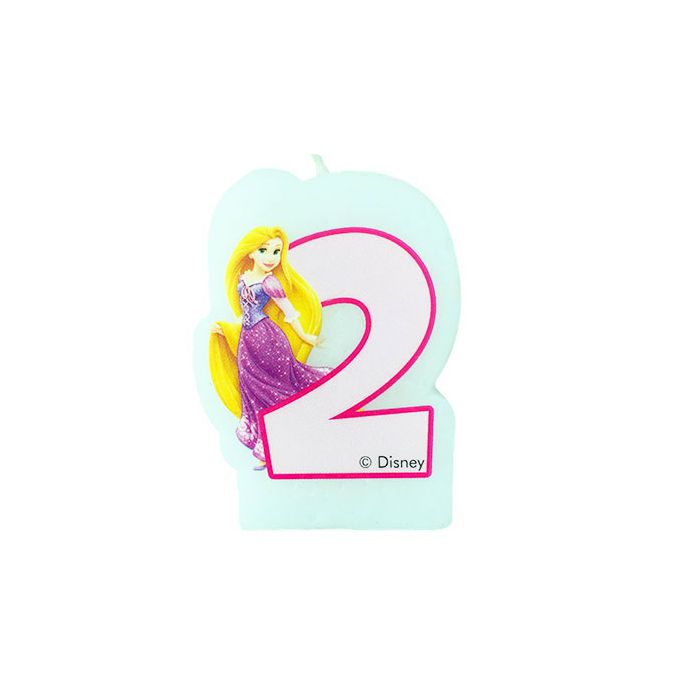 Candela Principesse 2° Compleanno Pz.1 Cm.6.5 X Cm.4.5 main product photo