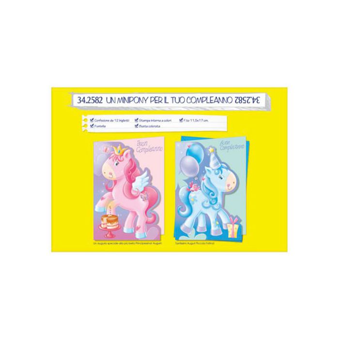 Biglietto Compleanno Minipony main product photo