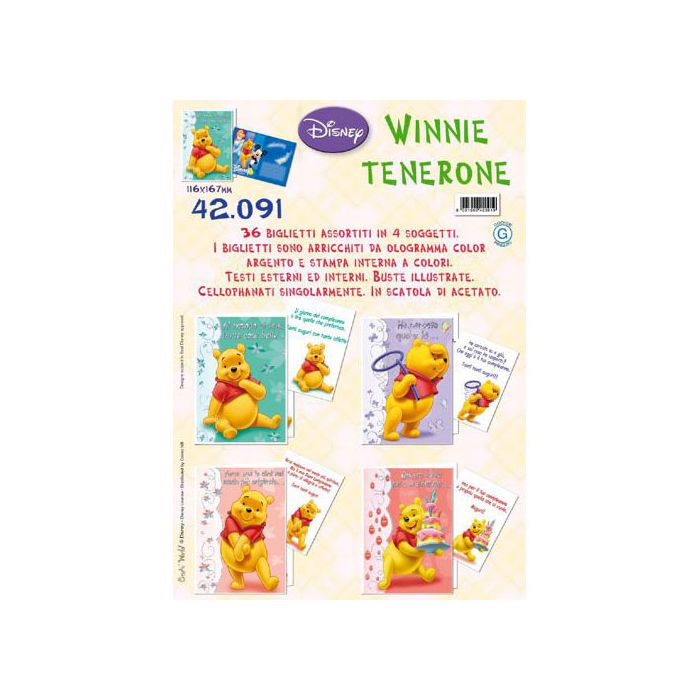 Biglietto Winnie Tenerone main product photo
