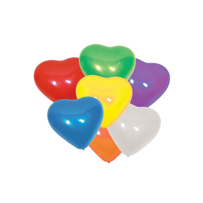 Palloncino Cuore Assortito Pz.16 Cm.25.4 main product photo