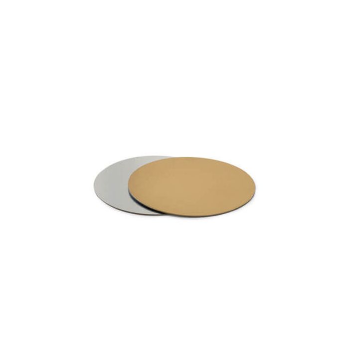 Sottotorta Rotondo Oro/Argento Ø 20 Pz.1 main product photo