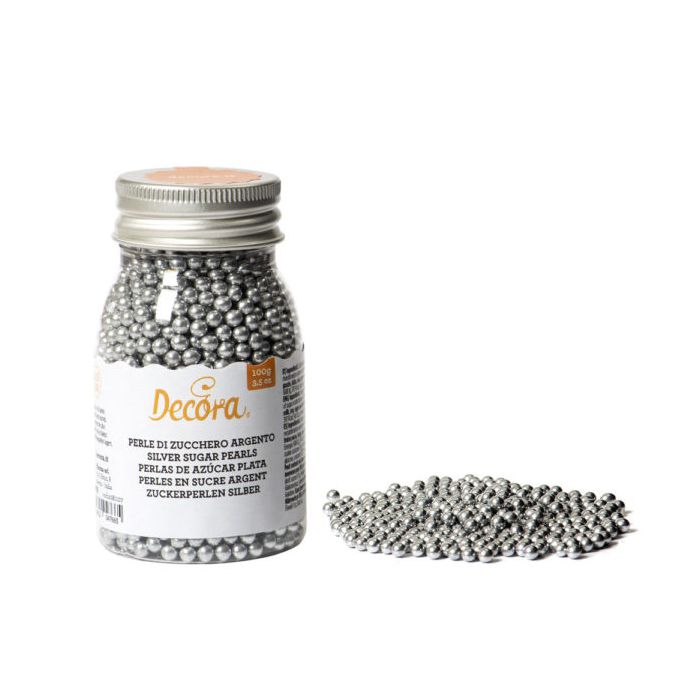 Perle Di Zucchero Argento 100g. main product photo