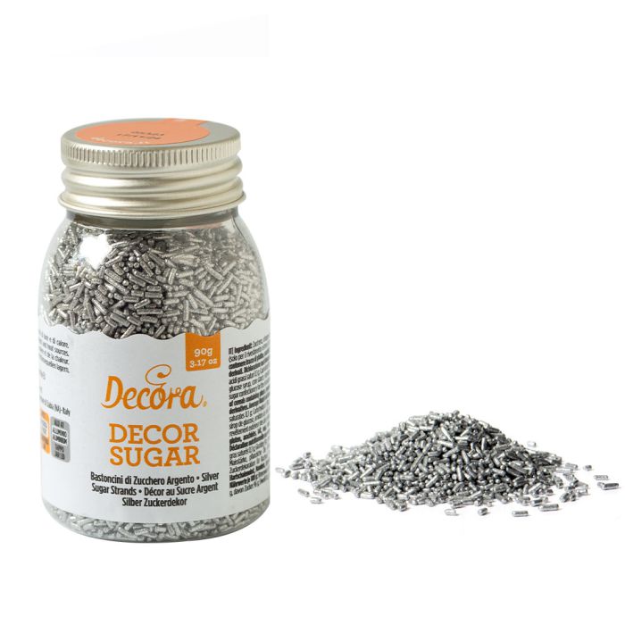 Bastoncini Di Zucchero Argento 90gr main product photo