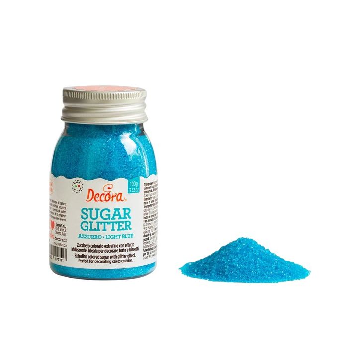 Zucchero Iridescente Azzurro 100g. main product photo