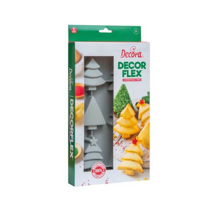 Stampo In Silicone Alberi Di Natale main product photo