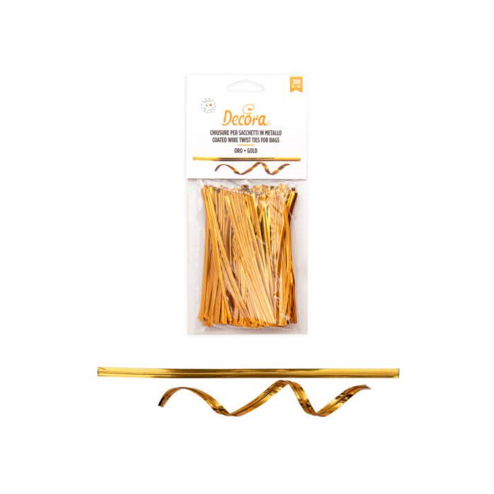 Chiusure Per Sacchetti Oro Pz.200 main product photo