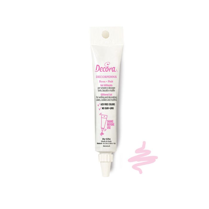 Penne In Gel Decorpenna Rosa Pz.1 main product photo