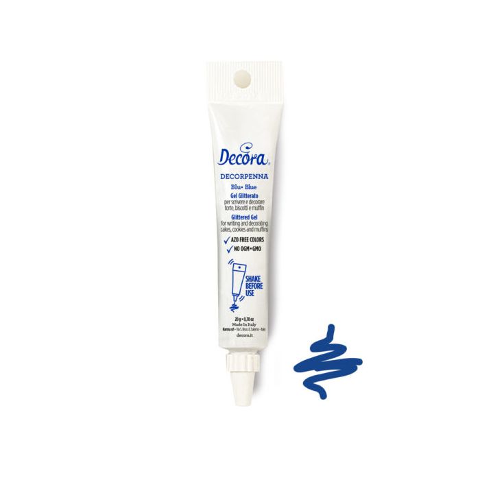 Penne In Gel Decorpenna Blu Pz.1 main product photo