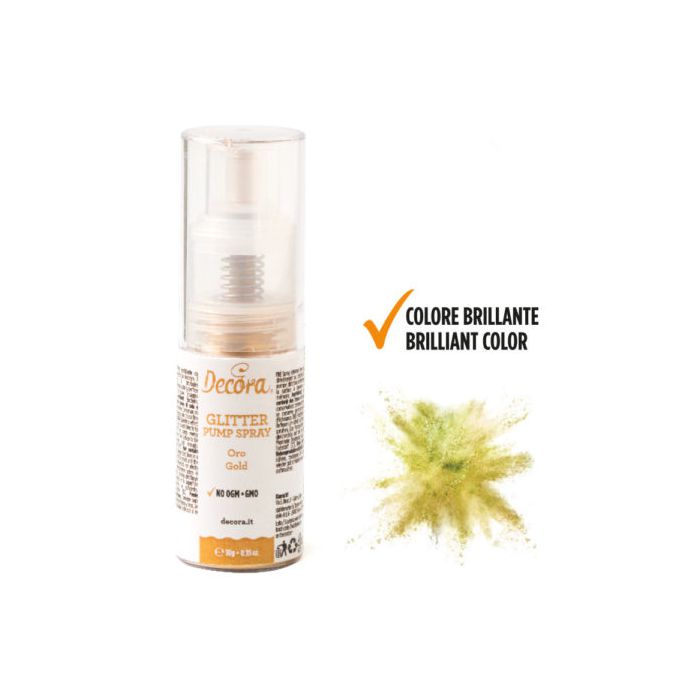 Spray Colorante Pump Glitter Oro Pz.1 main product photo