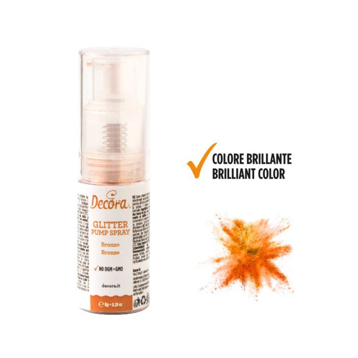 Spray Colorante Pump Glitter Bronzo Pz.1 main product photo