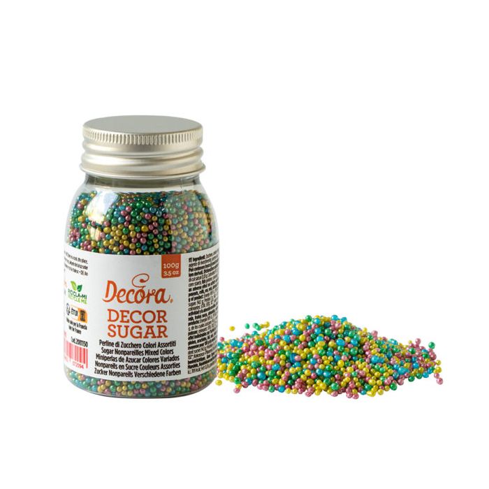 Perline Di Zucchero Colormix Metal 100g. main product photo