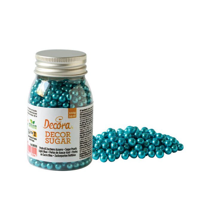 Perle Di Zucchero Azzurro Metal 100g. main product photo