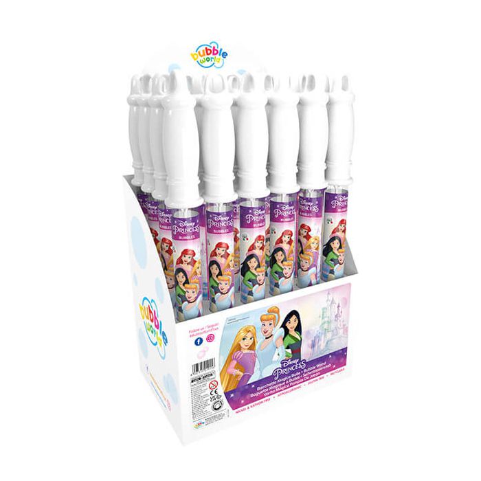 Spada bolle di sapone con decoro Disney Principesse, ideale per feste da favola e animazioni eleganti. main product photo