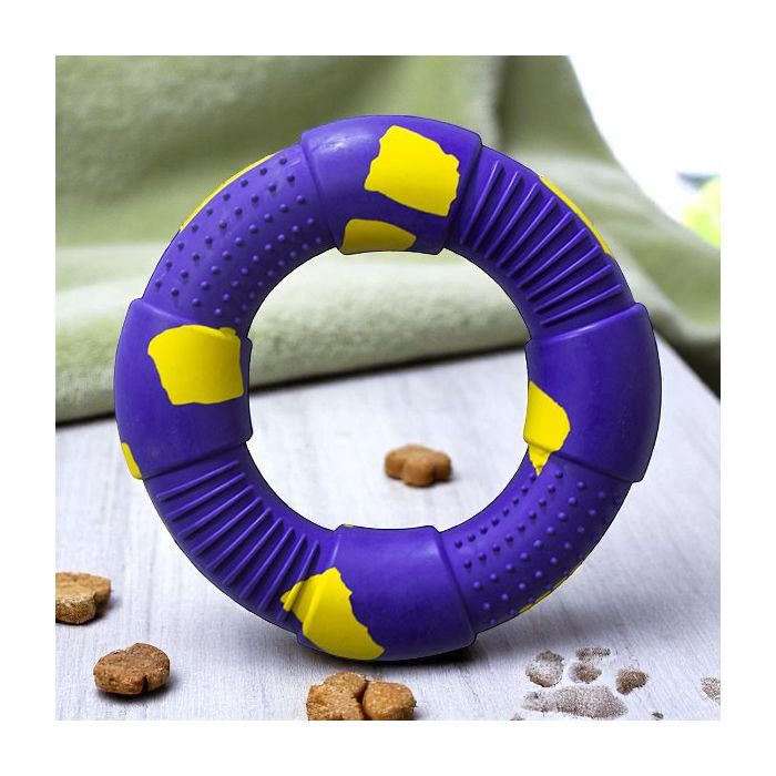 Anello In Lattice Viola E Giallo Pz.1 main product photo
