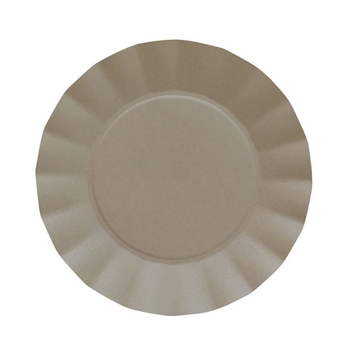 Piatti Piccoli Tortora Pz.20 CM.21 COMPOSTABILE main product photo