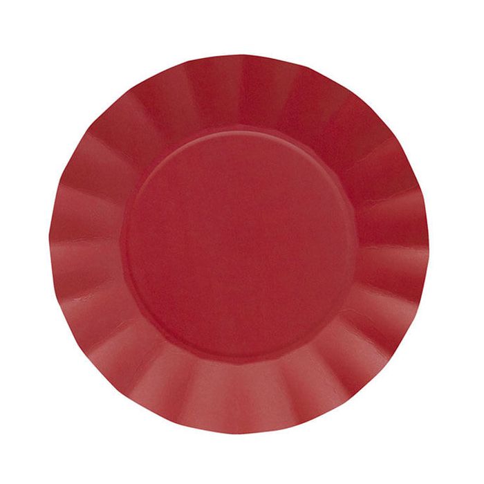 Piatti Piccoli Rossi Pz.20 CM.21 COMPOSTABILE main product photo