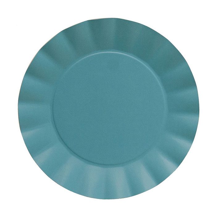 Piatti Maxi Turchese Pz.8 CM.29 COMPOSTABILE main product photo