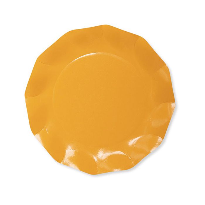 Piatti Grandi Arancio Pz.20 Cm.27 Compostabile main product photo