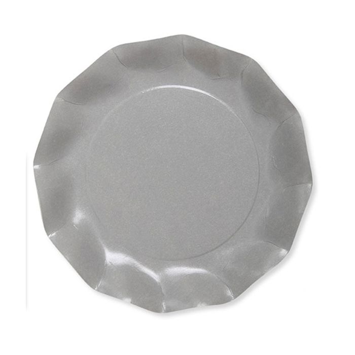 Piatti Piccoli Grigio Pz.20 Cm.21 Compostabile main product photo
