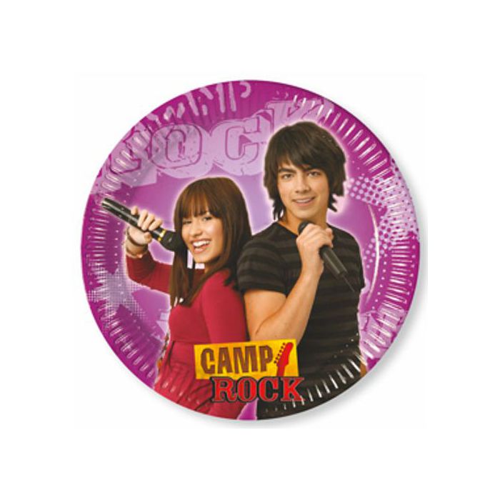 Piattini Camp Rock Pz.10 Cm.20 main product photo