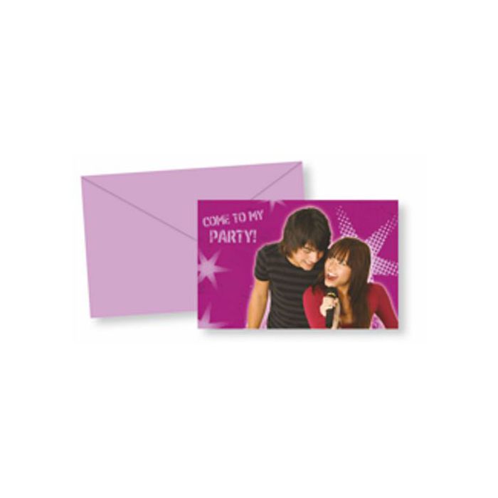 Inviti Camp Rock Pz.6 6 Biglietti 6 Buste main product photo