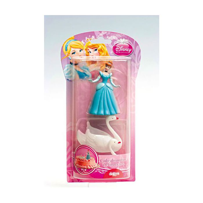 Decorazione Cenerentola In Plastica Pz.1 Cm.7.5 - Kit Decorativo Per Torta main product photo