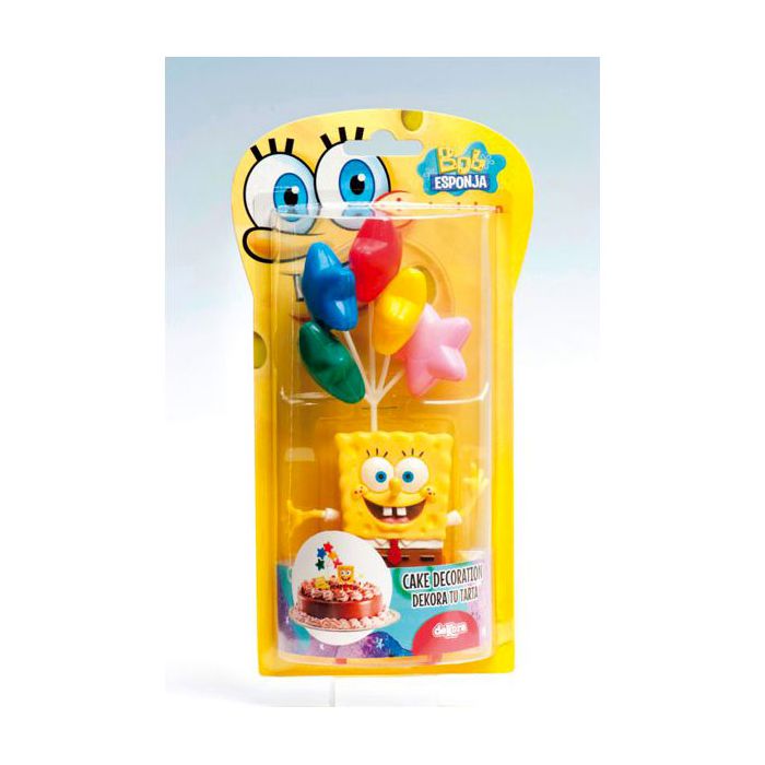 Decorazione Spongebob Pz.1 Cm.8 - Kit Decorativo Per Torta main product photo