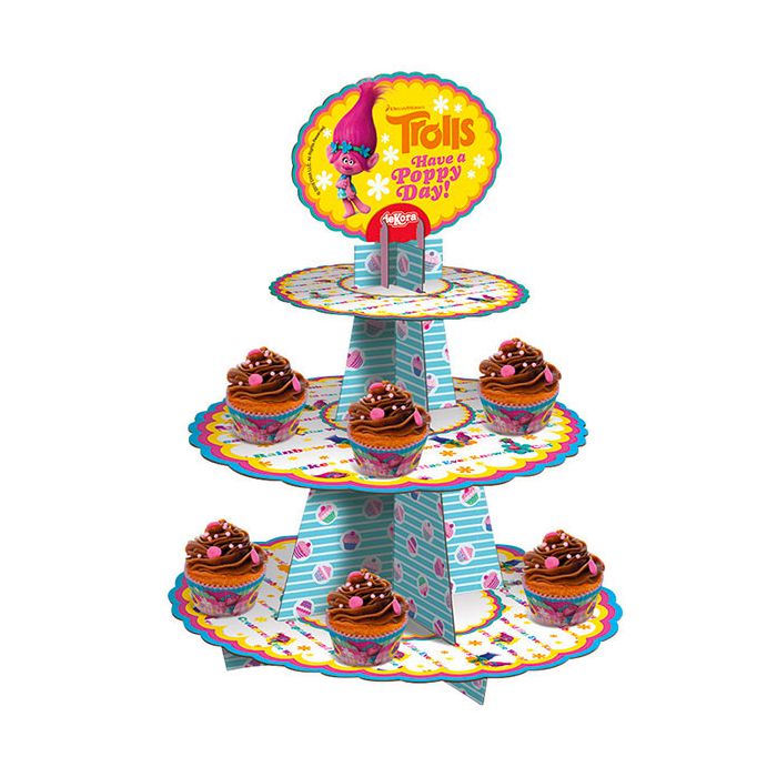 Alzata Per Dolci Trolls Pz.1 Cm.35 Base X Cm32.7 Altezza main product photo