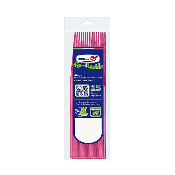 Coltelli Fuxia Riutilizzabili Pz.15 main product photo