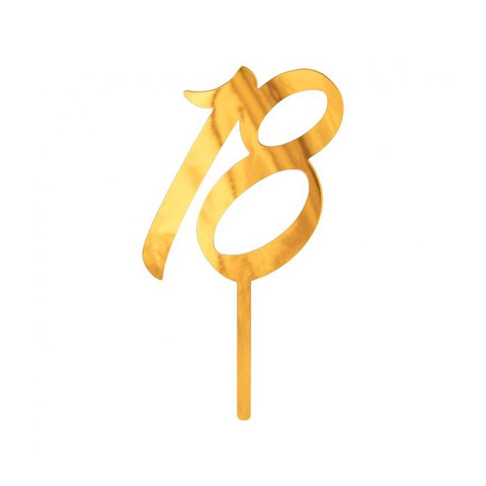Cake Topper 18 Pz.1 main product photo