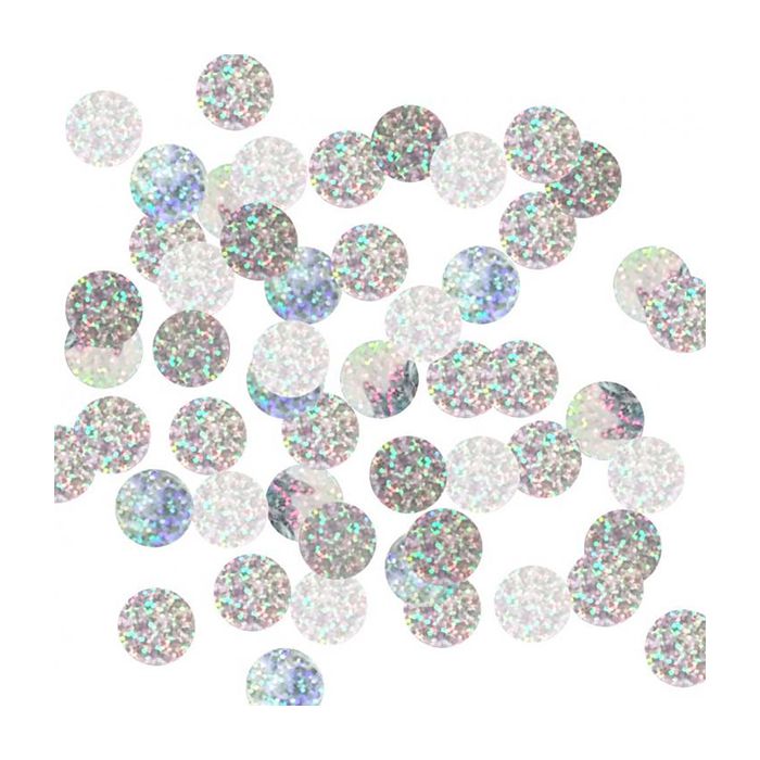 Coriandoli In Foil Tondi Argento 250gr main product photo