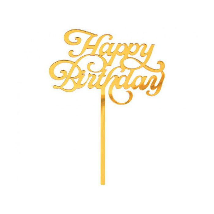 Cake Topper Happy Birthday Pz.1 main product photo