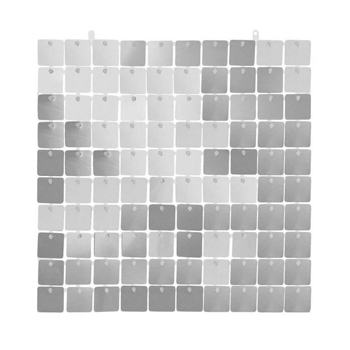 Pannello Decorativo Argento 30x30cm.pz.1 main product photo