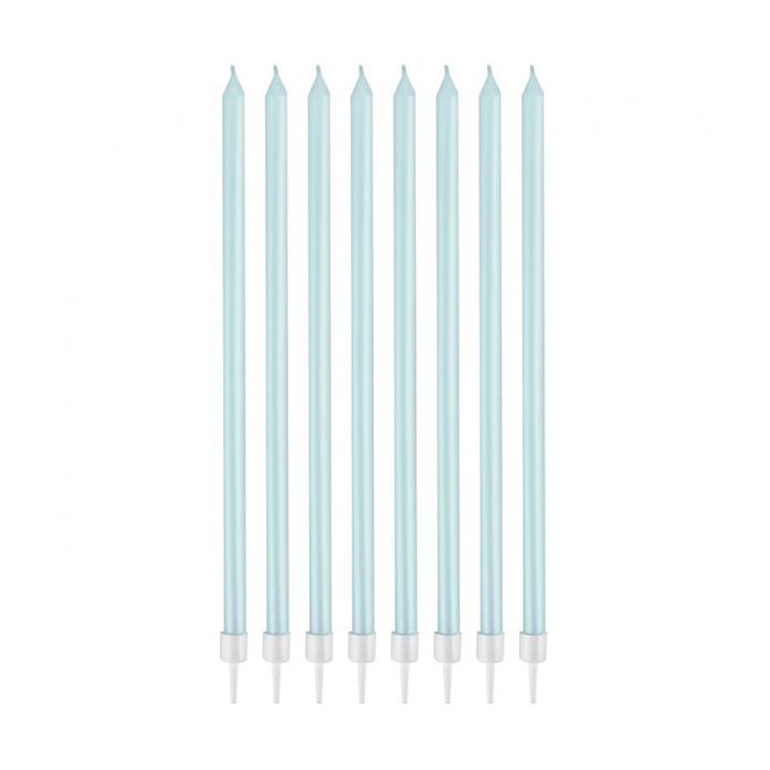Candeline Stelo Light Blue Pz.8 main product photo