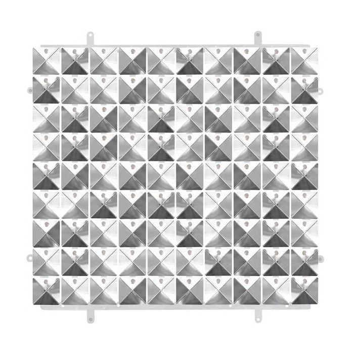 Pannello Decorativo 3d Argento Pz.1 main product photo