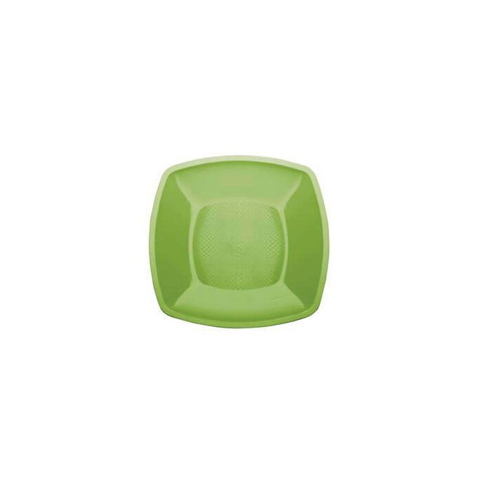 Piatto Piano Verde Lime Pz.12 Cm.23 main product photo