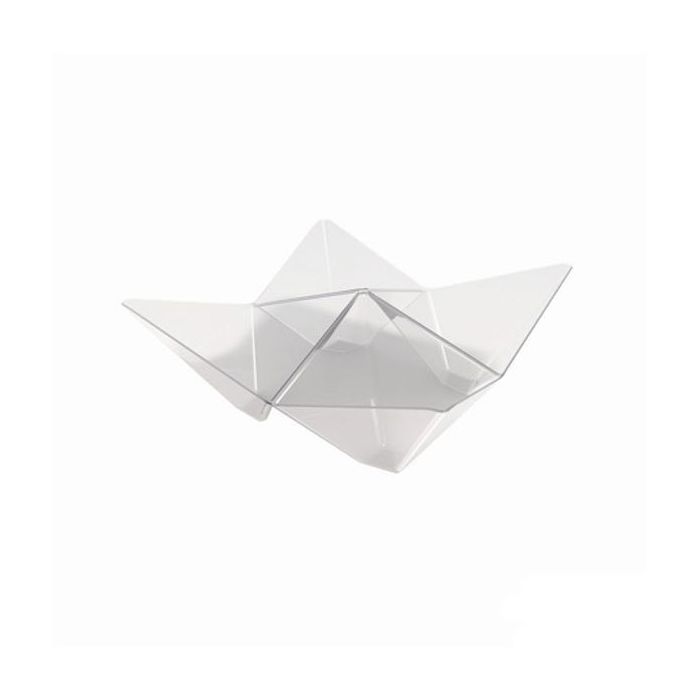 Coppetta Origami Trasparente Pz.25 Cm.10.3 X Cm.10.3 main product photo