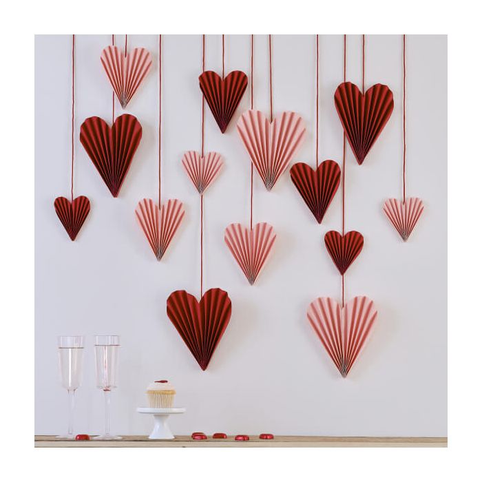 Decorazione Cuori In Carta main product photo