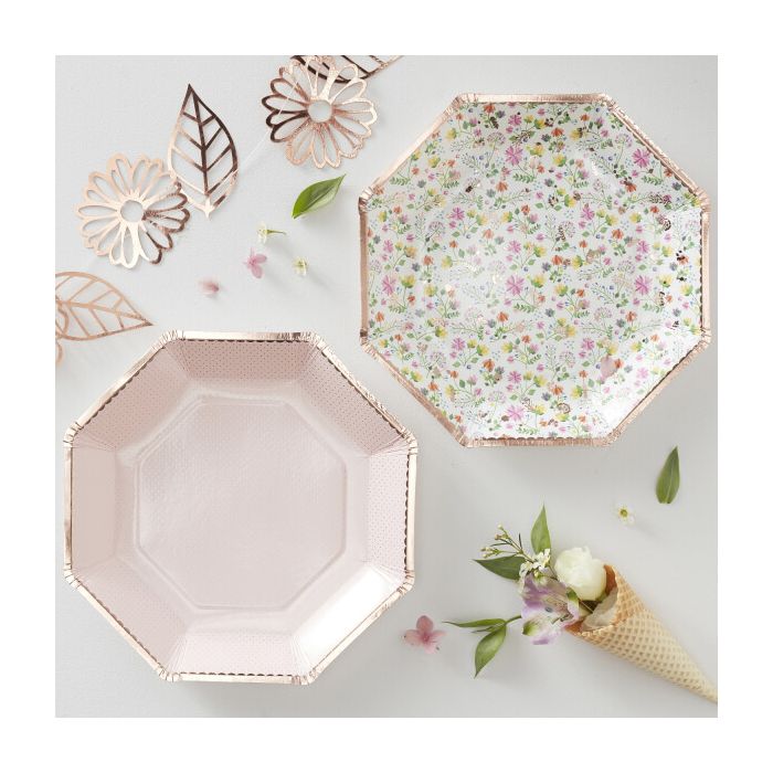 Piatti Floreali Pz.8 main product photo