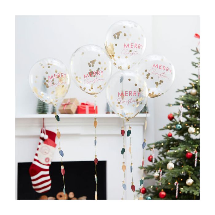 Palloncini Merry Christmas Pz.5 main product photo
